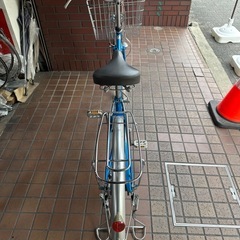 ★美品★26インチ　LEDオートライト付き　ブルーの画像