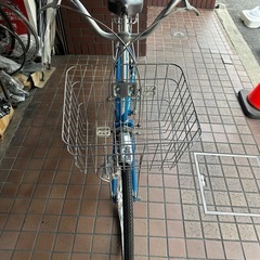 ★美品★26インチ　LEDオートライト付き　ブルーの画像