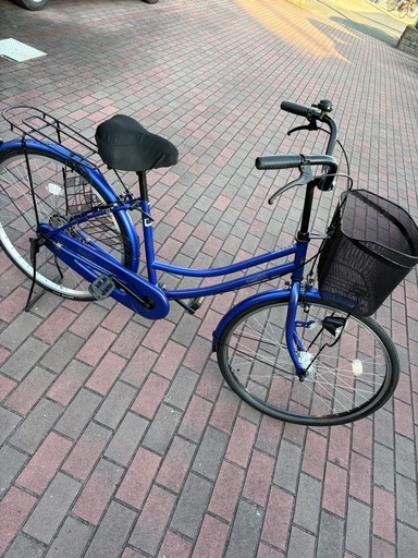 ブルーカラー・オートライト・ママチャリ(26㌅)お引取でも？配達でも？可能です。