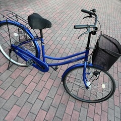 ブルーカラー・オートライト・ママチャリ(26㌅)お引取でも？配達...