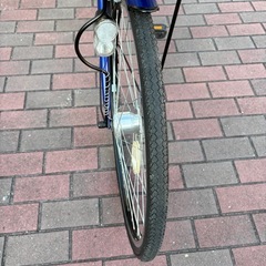 ブルーカラー・オートライト・ママチャリ(26㌅)お引取でも？配達でも？可能です。の画像