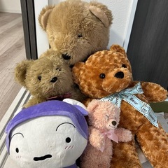 ぬいぐるみ5点セットの画像