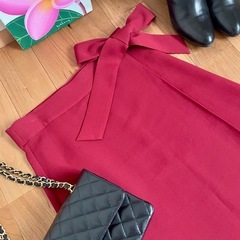 【IENA】イエナ イレギュラーヘム ラップスカートの画像