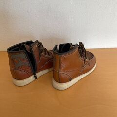 昔の子供くつ　昭和レトロ　ヴィンテージ　サイズ18ｃｍの画像