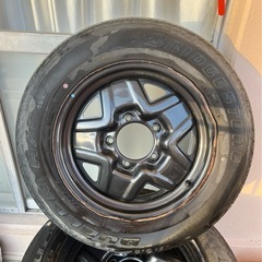 ジムニー　純正タイヤホイールセットの画像