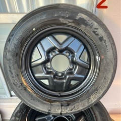 ジムニー　純正タイヤホイールセットの画像