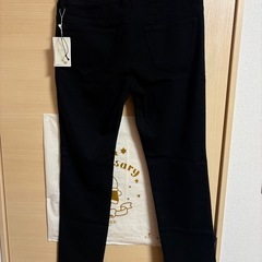 タグ付き🏷️自由区　ブラックデニム　L sizeの画像