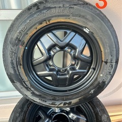 ジムニー　純正タイヤホイールセットの画像