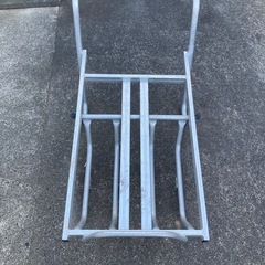 アルミ製　一輪車　2輪車のフレームの画像