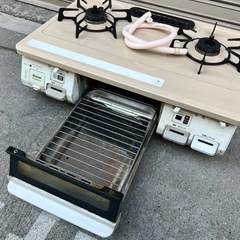 A768♠️リンナイ ガスコンロ 都市ガス用(KGM64TWL)の画像