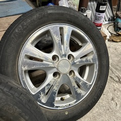 155/65R13タイヤ　　ホイール13x4.5 オフセット45の画像