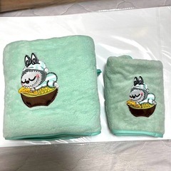 バスタオル&フェイスタオルセットの画像