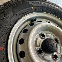 145/80R12 軽バン用スタッドレス　2024年製　4本セットの画像