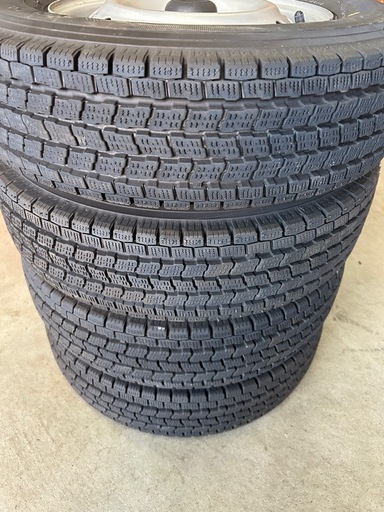 受け渡し決定145/80R12 軽バン用スタッドレス　2024年製　4本セット
