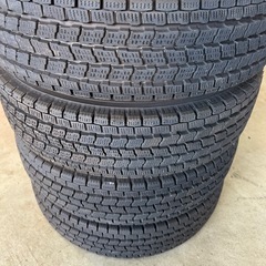 145/80R12 軽バン用スタッドレス　2024年製　4本セットの画像