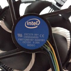 【Intel 純正CPUクーラー E97379-001（NIDEC製）ジャンク】の画像
