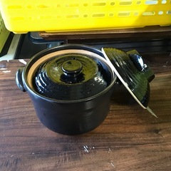 炊飯土鍋　三合炊きの画像