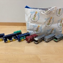 プラレール、電車セットの画像