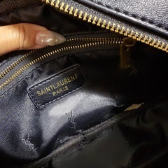 YSL サンローランショルダーバッグ黒 5000円の画像