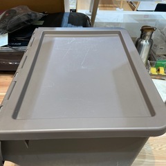 【インテリアキャリコ収納ケース】クリーニング済み【管理番号】  1121 橋の画像