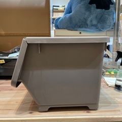 【インテリアキャリコ収納ケース】クリーニング済み【管理番号】  1121 橋の画像