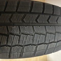 スタッドレス、アルミ付き！室内保管でバリ山！
の画像