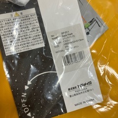 （お取引中）防水バックパック　防水リュック　黄色の画像