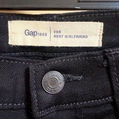 GAP ブラックデニム　M sizeの画像