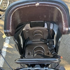 自転車チャイルドシート前乗せの画像