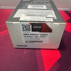 AMD Athlon 200GE AM4 CPUの画像