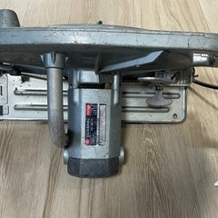 【動作品】日立 電気丸ノコ PS-15A 大型 382mm 木工用 丸鋸 ヴィンテージ工具の画像