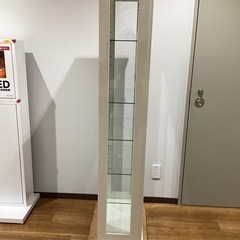 ガラスコレクションキャビネット【町田市再生家具】　252431の画像