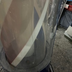 ☆レトロ☆床屋　サインポール　高さ230センチの画像