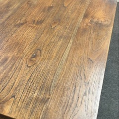 【26日まで】TEQUiLA&KOLA チーク無垢材 高級デスク（幅180cm）千駄ヶ谷 ※要搬出の画像