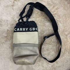 ショルダーバッグと水筒本日ホルダーの画像