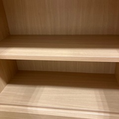 【軽トラック90分無料貸出サービス有】食器棚　ブラウンの画像