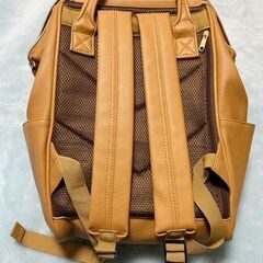 anello  アネロ  ２WAY　バックパック　キャメルベージュ　の画像