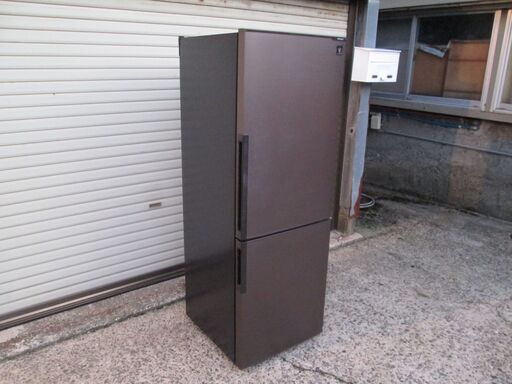 SHARP シャープ 2ドア冷凍冷蔵庫 SJ-PD27Y-T 270L (銭無平次) 西泉の