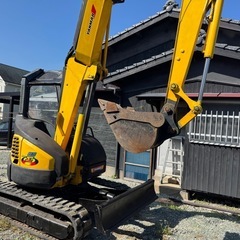 ヤンマーユンボ中古　バックホー値段交渉
の画像