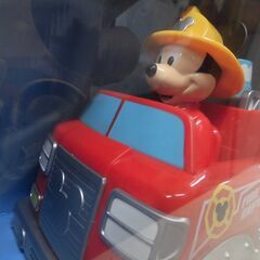 🎮【おもちゃ】入荷！未開封ディズニーMickey消防車ラジコン【おもちゃ買取アールワン田川店】の画像