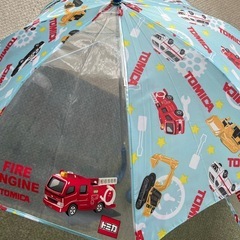 傘　トミカ　セット　子ども　かさ　傘　　　　の画像