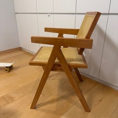 ラタンチェア　椅子の画像