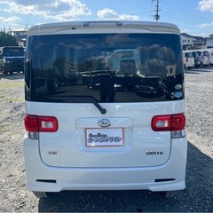 自社ローン対応/各種ローン取扱/ダイハツ　タントカスタム　パールホワイト/極上の1台/車検整備付き/保証保険取扱店の画像