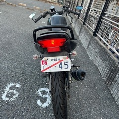 タイヤ新品カフェレーサーYBR125の画像
