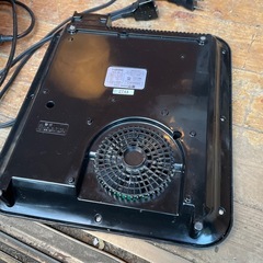 IHクッキングヒーター　山善の画像