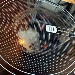 IHクッキングヒーター　山善の画像