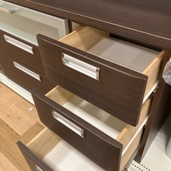 【軽トラック90分無料貸出サービス有】ニトリ　ワイドチェストの画像