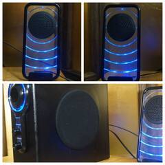 TUNETECH 2.1chスピーカー、テレビやスマホのイヤホンジャックに差すだけで、大迫力音でクリアな音に驚かれると思います☆彡３０日保証の画像