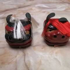 獅子頭　置物の画像