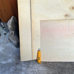 薄ベニア　2.3〜2.4mm 12枚まとめての画像